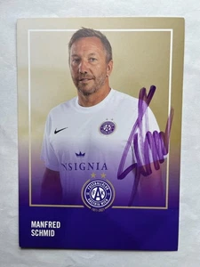 Autogramm MANFRED SCHMID-Austria Wien-Österreich-Ex-1.FC Köln-BVB-LASK-AK - Imagen 1 de 2