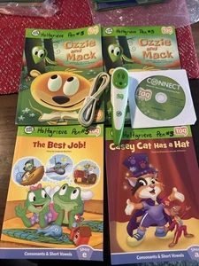 Leap Frog TAG Set - Pen, 3 Books, CD, USB Cord #5 - Picture 1 of 8