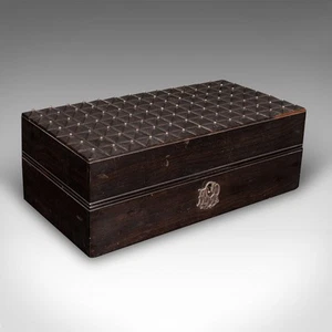 Antique Jewellery Box, English, Coromandel, Aesthetic Period, Victorian, C.1900 - Picture 1 of 11