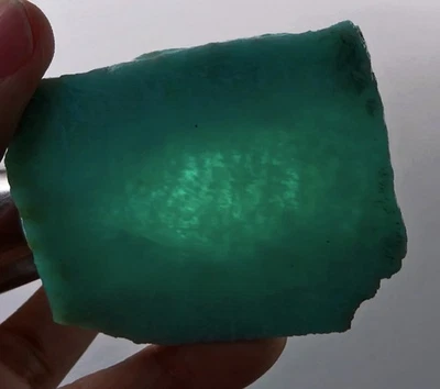142Ct Natural Mozambique Green Blue Amazonite Facet Rough Specimen YAS1967 - Image 1 of 3