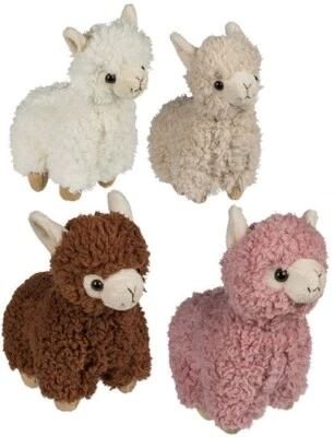 CBK-MS Plüschtier Kuscheltier Lama Alpaka ca. 22 cm Plüsch Stofftier Kinder Spielzeug