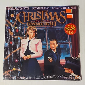 Sealed Christmas in Connecticut Laserdisc Movie Barbara Stanwyck MGM/UA - Picture 1 of 2