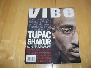 RARE True Vintage Tupac Vibe Magazine April 1995 Jail Interview 2Pac Death Row - Picture 1 of 12