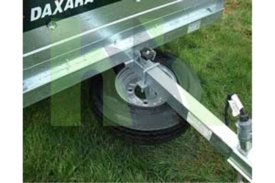 4.00 x 10 Spare Wheel +Tyre with Bracket, for Erde Maypole, Daxara Trailers, 400 - Image 1 of 4