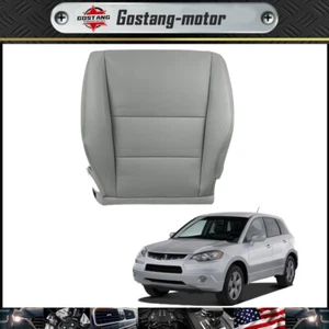 Cubierta de asiento de cuero nueva perforada gris para conductor para 07 2008-2012 Acura RDX - Imagen 1 de 15