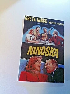 1939 Ninoska Greta Garbo Film/Movie Promotional Postcard 1st class P&P - Picture 1 of 9