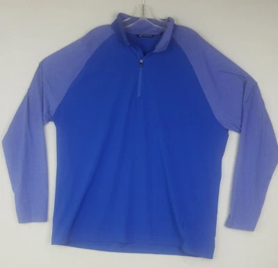 Cutter & Buck Mens Shirt SZ XL/TG Short Sleeve Blue - Image 1 of 4