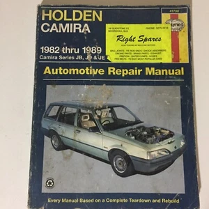 Holden Camira 1982 - 1989 JB JD JE Series Haynes 41730 Automotive Repair Manual - Picture 1 of 12