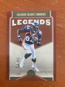 Shannon Sharpe /299 RED Legends 2022 Panini Legacy #115 BRONCOS NFL - Bild 1 von 3