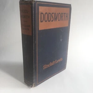 SELTENE 1929 ERSTAUSGABE SINCLAIR LEWIS DODSWORTH FILM BASIS ERSTDRUCK HC - Bild 1 von 11