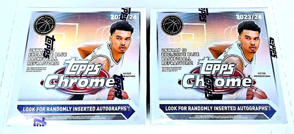 2023/24 TOPPS CHROME BASKETBALL MONSTER BOX