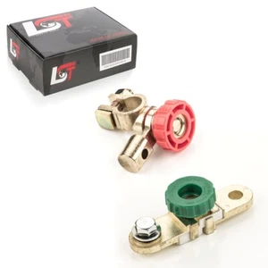 2x Battery Switch Disconnectors Isolant With round Button Red Green for - Picture 1 of 12