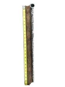 ancienne Pipe touareg En Métal Argenté afrique du nord 24 Cm Environ - Imagen 1 de 8