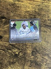 2022 Topps Stadium Club #SCBA-BD Bryan De La Cruz RC AUTO - Miami Marlins