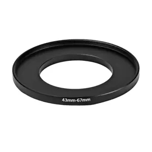 43mm to 67mm Stepping Step Up Filter Ring Adapter 43mm-67mm  - Picture 1 of 3