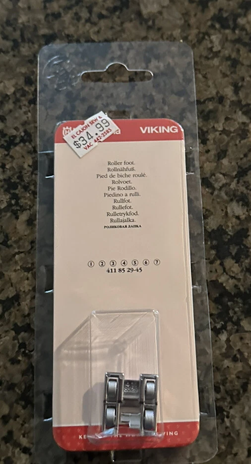 Husqvarna Viking Roller Foot Purchased for D2