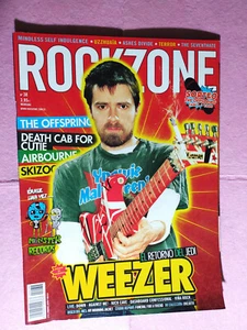 Magazine ROCKZONE 38 - Airbourne - Weezer - The Offspring - Death Cab For Cutie - Foto 1 di 1