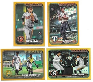 2024 Topps Update Series Gold Foil You Pick Complete your Set  #US1 - US199 - Picture 1 of 1