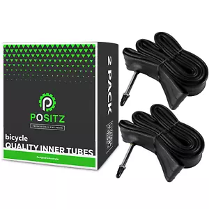 2x Positz 700 x 28-45C & 27" Inner Tubes for Road/Hybrid/City/Gravel Bikes FV - Picture 1 of 3