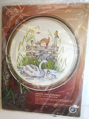 Paragon Needlecraft Mother Swan Exquisite Hummel Stitchery Kit 1977 #0571 2nd - Image 1 of 4