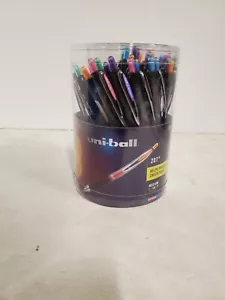 CAJA de 36 bolígrafo de gel retráctil Uni-ball signo 207, tinta surtida, 0,7 mm 40111 - Imagen 1 de 1