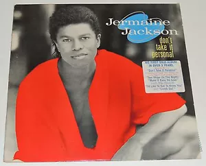 JERMAINE JACKSON don't take it personal Lp RECORD PROMO FUNK SOUL POP 1989 - Foto 1 di 1