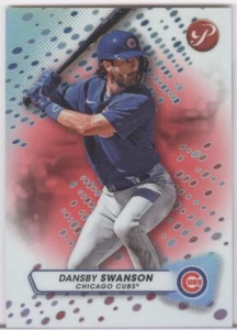 DANSBY SWANSON 2023 TOPPS PRISTINE RED #6 'D 4/5+ BONUS! CHICAGO CUBS! - Picture 1 of 3