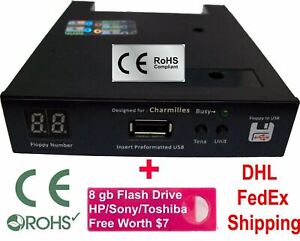 Floppy Drive to USB Converter for Charmilles Robofil 190 + 16gb (1.44 mb)