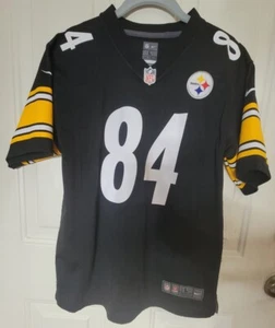 Nike NFL On Field Pittsburgh Steelers ANTONIO BROWN #84 Jersey Youth L 14/16 - Picture 1 of 4