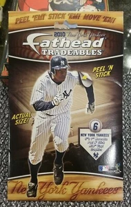 NY YANKEES 2010 SET OF FAT HEADS SIX YANKEES INCLUDING  JETER AND A ROD NEW  - Picture 1 of 2