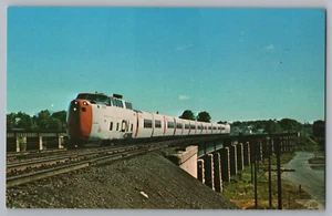 Postcard Turbotrain "Turbo", Port Hope, Ontario, Canada - Picture 1 of 2