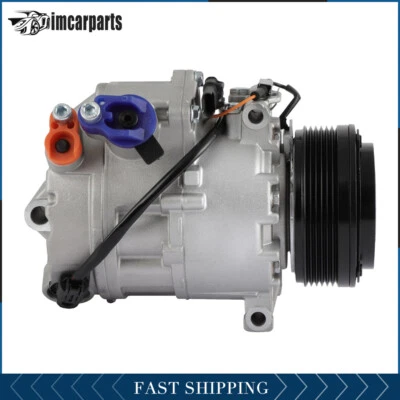 Compresor de aire acondicionado compatible con BMW X5 3,0 L 2007-2010 2007 2008 2009 2010 Foto 1 de 4