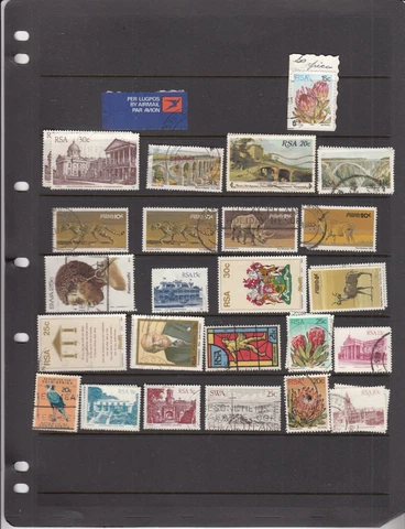 South Africa Used Mini-Collection - See Picture Cover