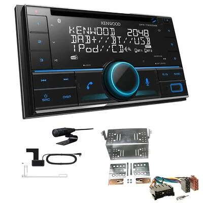 Kenwood 2-DIN CD-Receiver Autoradio Bluetooth DAB+ für Hyundai Tucson 2005-2010 - Bild 1 von 4