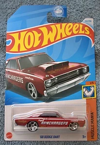 Hot Wheels: Muscle Mania 1/5. 68 Dodge Dart 142/250. Neu. - Bild 1 von 2
