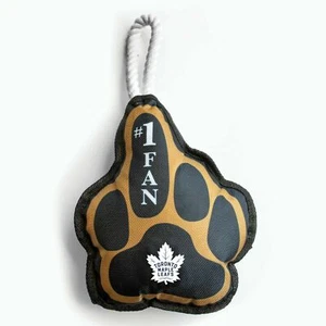 TORONTO MAPLE LEAFS NUMBER ONE FAN PET DOG TOY - Picture 1 of 1