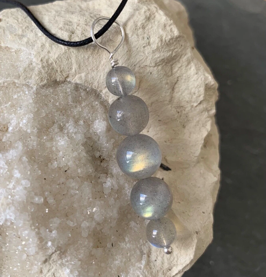 Ciondolo,Argento,Labradorite - Immagine 1 di 4