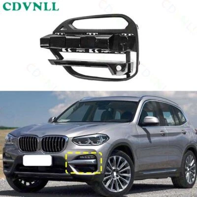 For BMW G01 X3 30i 2018-2021 Left Side Front Bumper Grille Fog Light Cover Bezel - Image 1 of 4