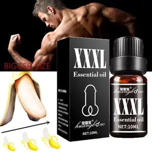 Penis Enlarger Oil Permanent Male Enhancement Pills Grow Big XXXL Dick Extender - Picture 1 of 5