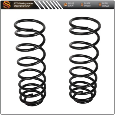 2x Rear Coil Spring Set for Chevrolet Malibu 1997-2003 Oldsmobile Alero Pontiac - Image 1 of 4