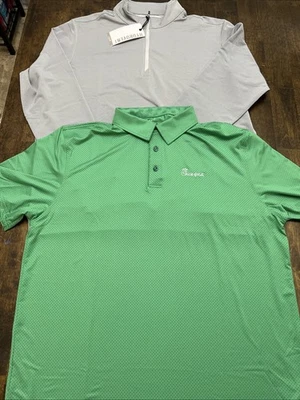 Camisa Polo Chick-Fil-A y Pullover Oobe 1/4 Cremallera Talla Grande Foto 1 de 3