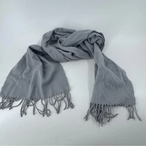 100% Cashmere Scarf w/ Fringe- made in Germany - Picture 1 of 7