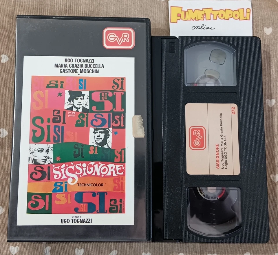 SISSIGNORE VHS GVR ex-nolo U. Tognazzi M.G. Buccella e G. Moschin rara OTTIMA - Immagine 1 di 1