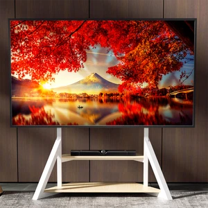 Soporte de piso para TV móvil de 40-100" con ruedas Soporte de montaje para TV de gama alta Oficina en casa - Imagen 1 de 24