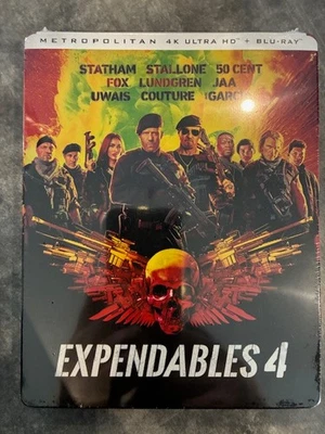 EXPENDABLES 4 / film en 4k ultra hd + blu-ray zone B ÉDITION STEELBOOK COLLECTOR - Photo 1/2