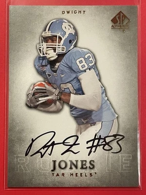 2012 SP Authentic Dwight Jones Rookie Auto RC #121 Football - Image 1 of 2