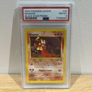 Magmar #44 Black Star Promo PSA 8 NM-MT 2002 Pokémon League WOTC Vintage Card - Bild 1 von 2