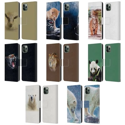 OFFICIEL SIMONE GATTERWE FAUNE ÉTUI COQUE EN CUIR POUR APPLE iPHONE TÉLÉPHONES - Photo 1/4