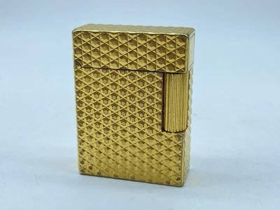 Accendino Dupont placato oro. Made in France. Vintage. Perfettamente funzionante - Immagine 1 di 4