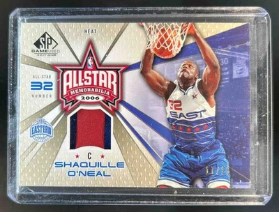 2006-07 SP Game Used Shaquille O'Neal All Star Memorabilia Patches #/25 Heat - Image 1 of 2